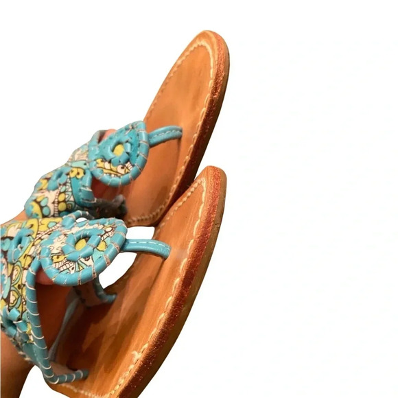 Jack Rogers Vera Bradley Peacock Sandals - Picture 7 of 8